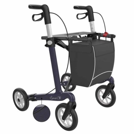 Server CF carbon ultralichtgewicht rollator | Gewicht: 5