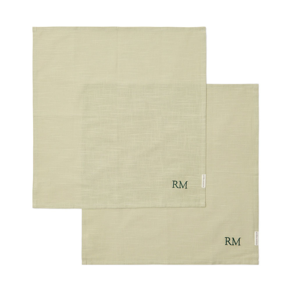 Servetten Riviera Maison Summer Bliss Green 2stuks | Riviera Maison