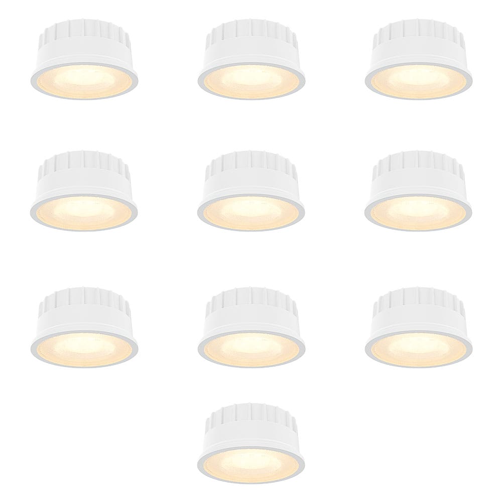 Set van 10 Dimbare LED modules - 6 watt 570 lumen - CCT instelbare lichtkleur 2700K/4000K/6000K | HOFTRONIC