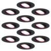 Set van 10 Miro smart inbouwspots - Wifi + Bluetooth - RGBWW - GU10 - Kantelbaar - Google Home