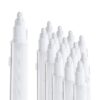 Set van 16 Q-Series LED TL Armaturen 120cm - 36 Watt 4320 Lumen vervangt 144 Watt - 120lm/W - 6500K daglicht wit licht - Gereedschapsloos Koppelbaar - IK08 - IP65 Waterdicht - Tri-proof plafondverlichting | HOFTRONIC