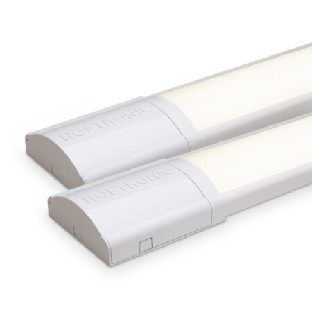 Set van 2 LED batten 60cm - 2520 lumen 18 Watt (140lm/W) - 4000K Neutraal Wit - Flikkervrij - IP20 voor binnen - Onderbouwverlichting - Koppelbaar | HOFTRONIC