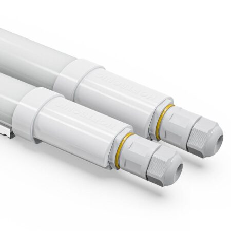 Set van 2 - R-Series Pro - LED TL-armatuur 150cm - IP65 waterdicht - 48 watt - 6720 lumen - 4000K - Koppelbaar - IK07 - Flikkervrij - R-Series Tri-Proof - 2 jaar garantie | HOFTRONIC