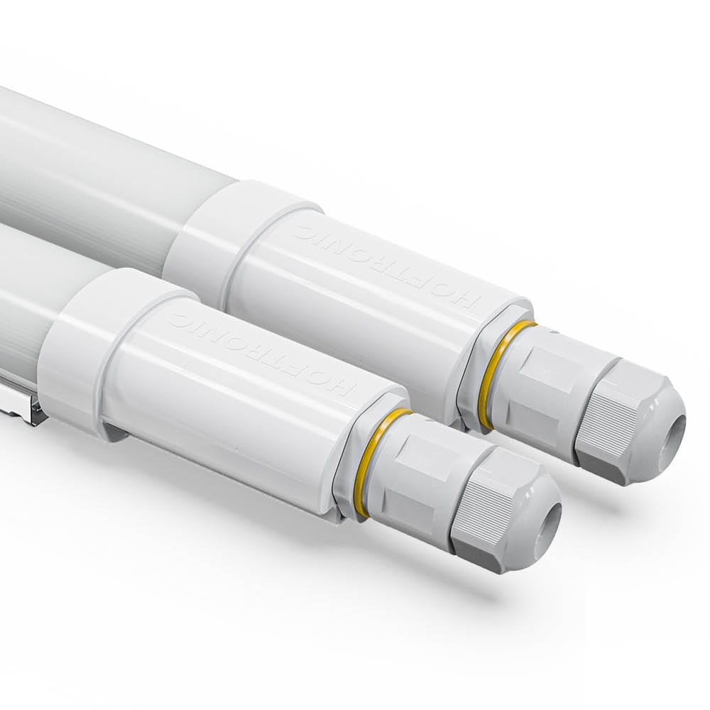 Set van 2 - R-Series Pro - LED TL-armatuur 60cm - IP65 waterdicht - 18 watt - 2520 lumen - 6500K - Koppelbaar - IK07 - Flikkervrij - R-Series Tri-Proof - 2 jaar garantie | HOFTRONIC