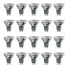 Set van 20 GU10 LED spots 4 Watt Dimbaar 2700K warm wit (vervangt 50W) | HOFTRONIC