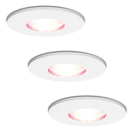 Set van 3 Barcelona - Smart inbouwspot - IP44 waterdicht - 5