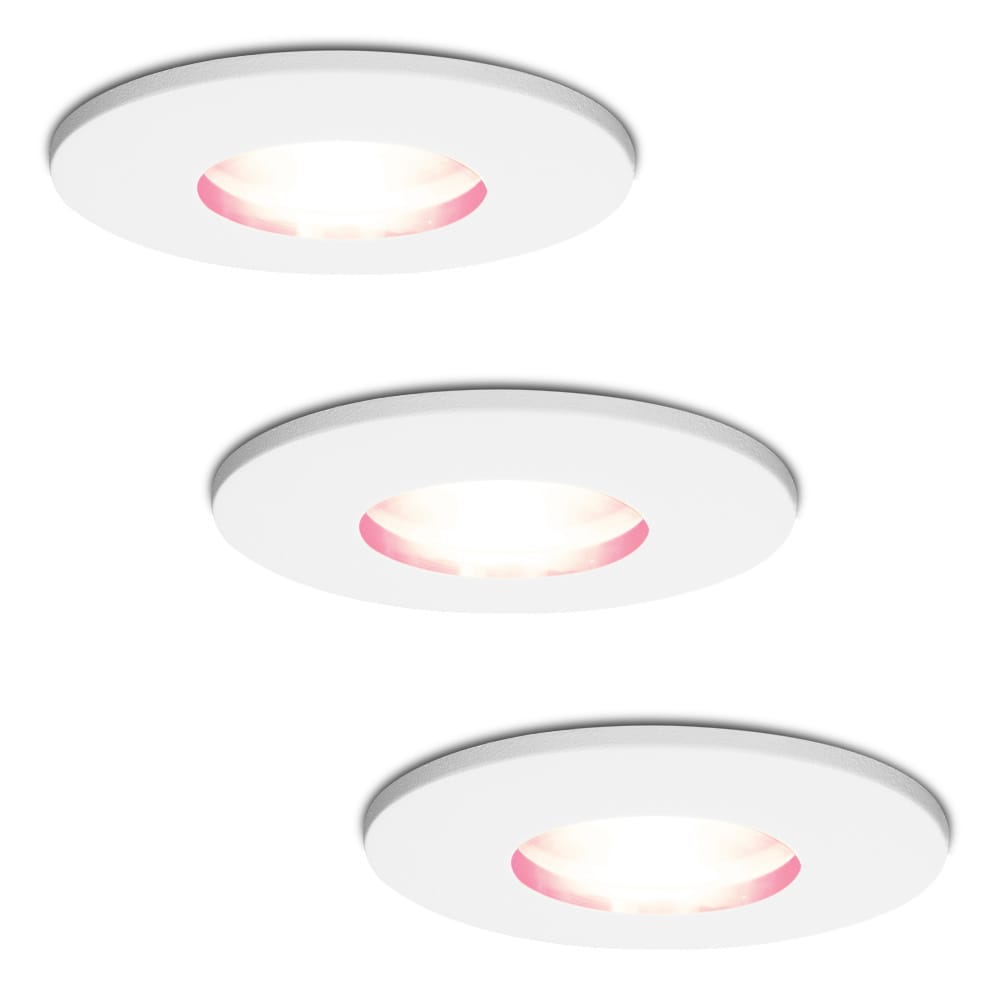 Set van 3 Barcelona - Smart inbouwspot - IP44 waterdicht - 5