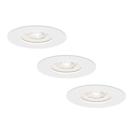 Set van 3 Bari LED inbouwspots extra plat 58mm - 3