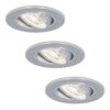 Set van 3 Chandler LED inbouwspots - 3
