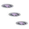 Set van 3 Jose smart inbouwspots - Wifi + Bluetooth - RGBWW - GU10 - Kantelbaar - Google Home