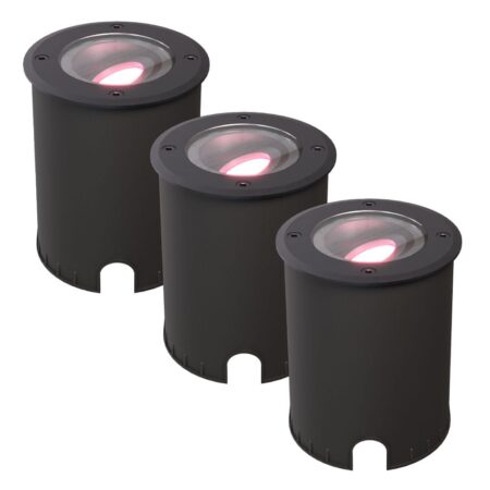 Set van 3 Lilly - Smart LED Grondspot - IP67 waterdicht - 4