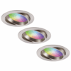 Set van 3 Luna - Smart inbouwspots - IP44 - Kantelbaar - 12 Watt 1050 Lumen (Superbright) - Wifi + Bluetooth - RGBWW - Google Home