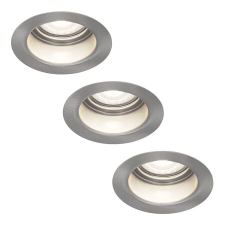 Set van 3 Mari - LED platte inbouwspots met lage inbouwdiepte 58mm - 3