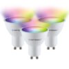 Set van 3 Smart GU10 spots - 120° - 5