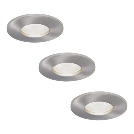 Set van 3 Vegas - LED platte inbouwspots met lage inbouwdiepte 60mm - 3