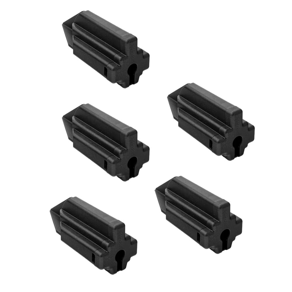 Set van 5 Connector Cover - IP68 Waterdicht - Geschikt voor F-connector - Zwart | Lightpro