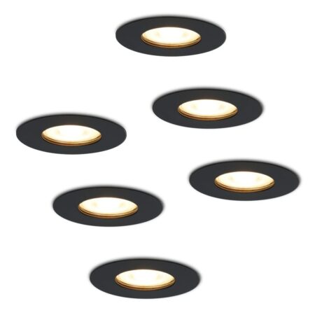 Set van 6 Bari LED Inbouwspots - 4
