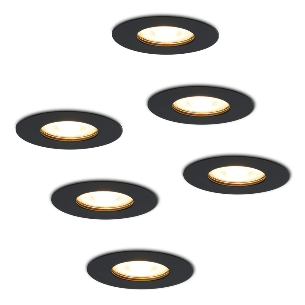 Set van 6 Bari LED Inbouwspots - 4