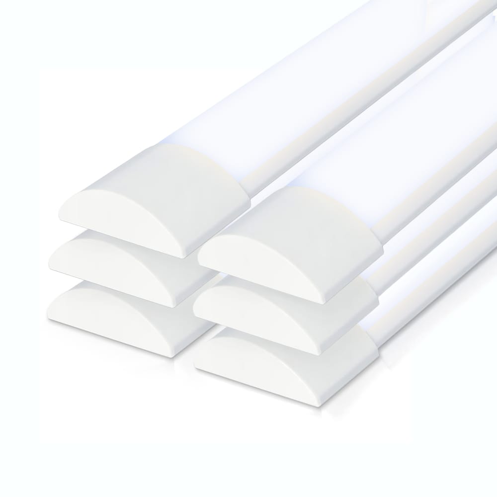 Set van 6 LED Batten 150cm - 50 Watt 7000lm (140lm/W) - 6500K daglicht wit - Vervangt 400 Watt - Samsung SMD LED chips - Flikkervrij - IP20 Stofdicht - Onderbouwverlichting | HOFTRONIC