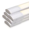 Set van 6 LED batten 120cm - 5600 lumen 40 Watt (140lm/W) - 3000K Warm Wit - Flikkervrij - IP20 voor binnen - Onderbouwverlichting - Koppelbaar | HOFTRONIC