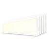 Set van 6 LED panelen - 30x120cm - 36 Watt 4320 lumen (120lm/W) - 3000K warm wit - Flikkervrij - UGR22 - IP20 voor binnen - 50.000 branduren | HOFTRONIC
