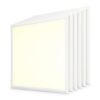 Set van 6 LED panelen - 62x62cm - 36 Watt 4320 lumen (120lm/W) - 3000K warm wit - Flikkervrij - UGR22 - IP20 voor binnen - 50.000 branduren | HOFTRONIC