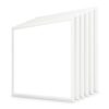 Set van 6 LED panelen - 62x62cm - 36 Watt 4320 lumen (120lm/W) - 4000K neutraal wit - Flikkervrij - UGR22 - IP20 voor binnen - 50.000 branduren | HOFTRONIC