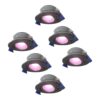 Set van 6 Lima smart inbouwspots - Wifi + Bluetooth - RGBWW - GU10 5