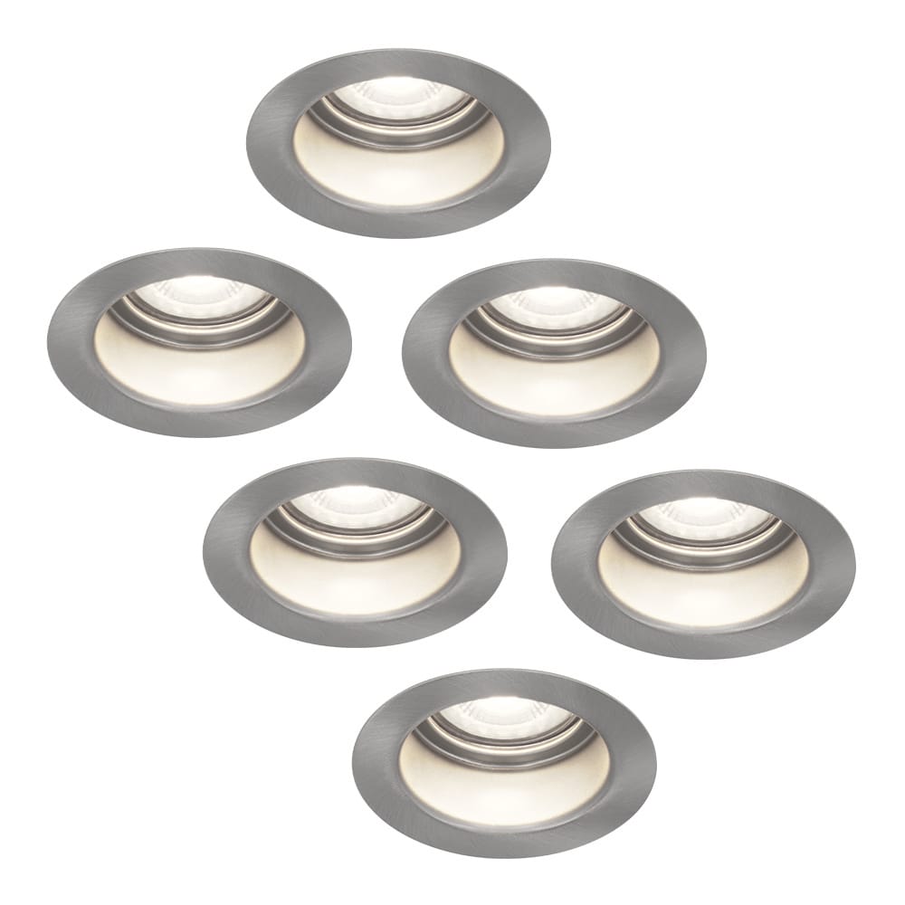 Set van 6 Mari - LED platte inbouwspots met lage inbouwdiepte 58mm - 3