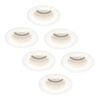 Set van 6 Mari - LED platte inbouwspots met lage inbouwdiepte 58mm - 3