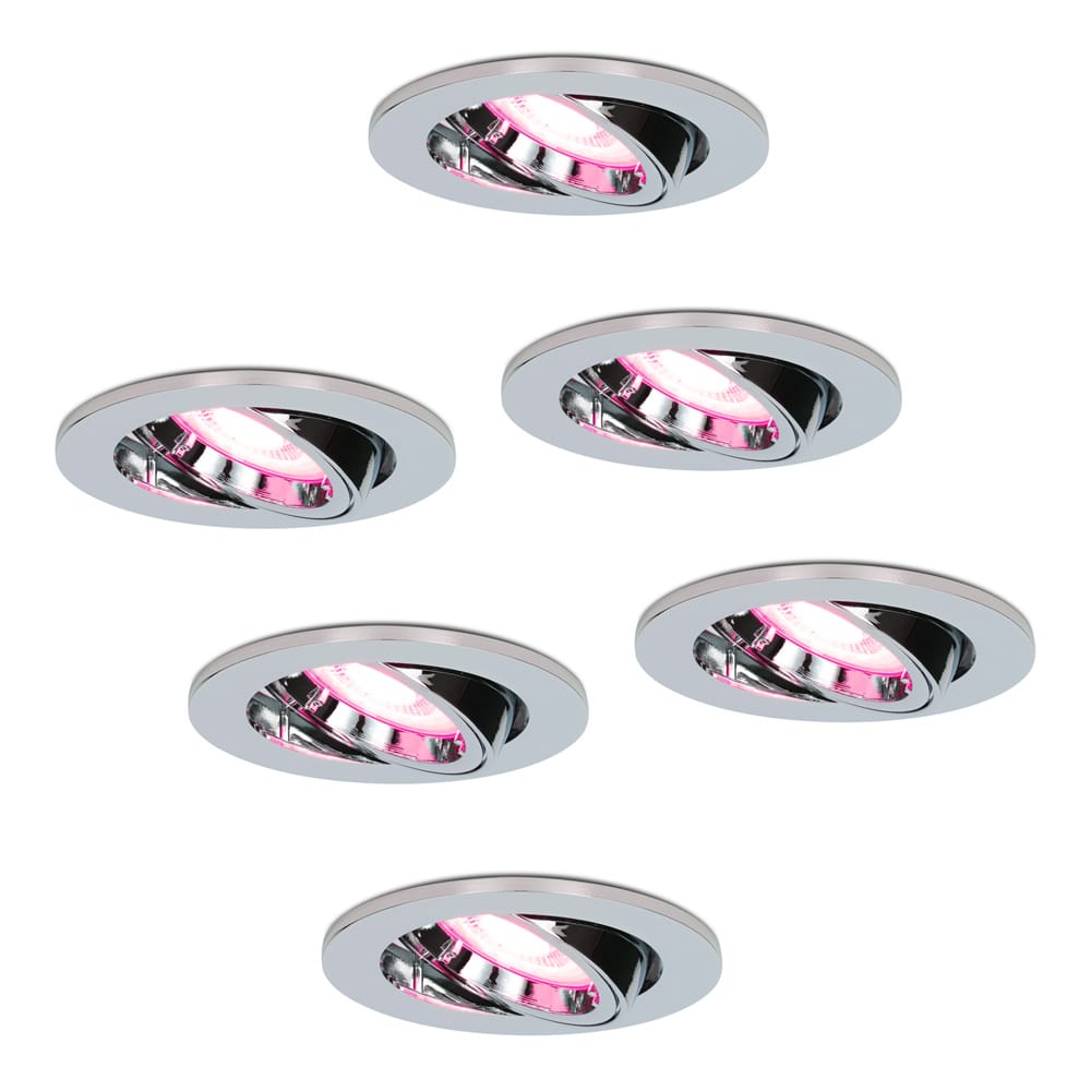 Set van 6 Maya - Smart inbouwspot - IP20 voor binnen - 5