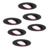 Set van 6 Miro smart inbouwspots - Wifi + Bluetooth - RGBWW - GU10 - Kantelbaar - Google Home