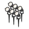 Set van 6 Piton LED Prikspots - 4