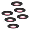 Set van 6 Porto - Smart inbouwspot - IP44 waterdicht - 5