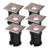 Set van 6 Ramsay Smart Grondspots buiten - Vierkant - 5