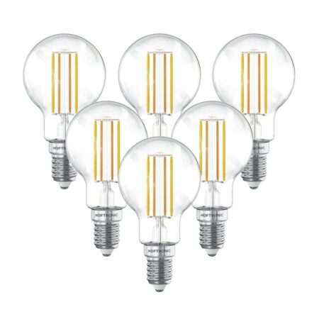 Set van 6 Smart WiFi LED Filament lamp - E14 Fitting - 4