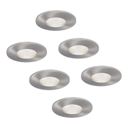 Set van 6 Vegas - LED platte inbouwspots met lage inbouwdiepte 60mm - 3
