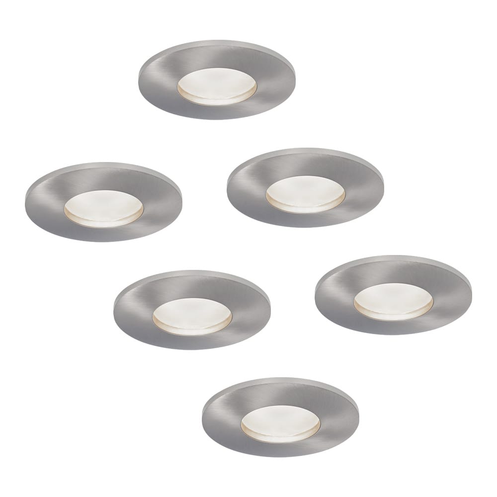 Set van 6 Vegas - LED platte inbouwspots met lage inbouwdiepte 60mm - 3