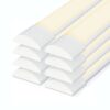 Set van 8 LED Batten 150cm - 50 Watt 6000lm (120lm/W) - 3000K warm wit - Vervangt 400 Watt - Samsung SMD LED chips - Flikkervrij - IP20 Stofdicht - Onderbouwverlichting | HOFTRONIC