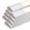 Set van 8 LED batten 150cm - 7000 lumen 50 Watt (140lm/W) - 3000K Warm Wit - Flikkervrij - IP20 voor binnen - Onderbouwverlichting - Koppelbaar | HOFTRONIC
