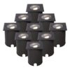 Set van 9 Cody LED Grondspots Zwart - GU10 4