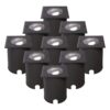 Set van 9 Cody LED Grondspots Zwart - GU10 4