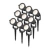Set van 9 Piton LED Prikspots - 4
