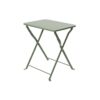 Sidetable groen staal 40x30x45cm | Decoris
