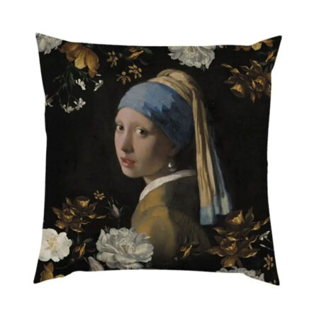 Sierkussen Floral Girl 50x50cm | Essenza