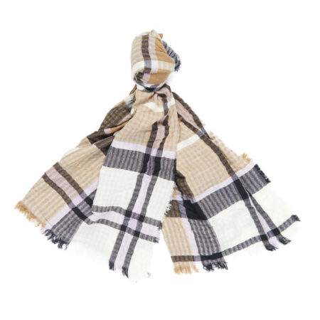 Sjaal Faith tartan navy | Barbour