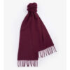 Sjaal Lambswool Woven Cabernet | Barbour
