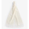 Sjaal Lambswool Woven Cream | Barbour