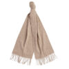 Sjaal Lambswool Woven Oatmeal | Barbour