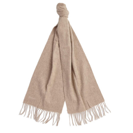 Sjaal Lambswool Woven Oatmeal | Barbour